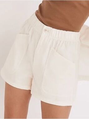 Madewell Garment-Dyed Pull-on Utility Shorts